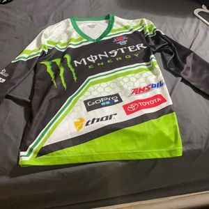 Never been worn monster motor cross jersey. A women’s medium